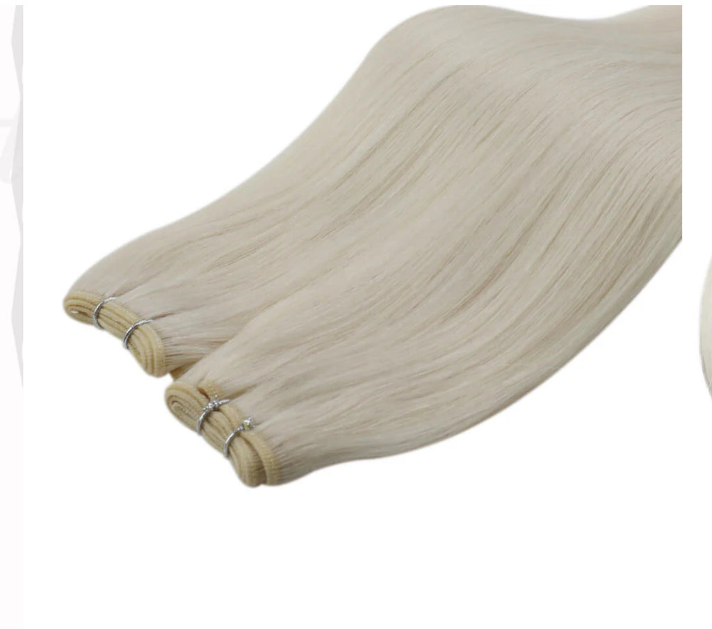 Platinum Remy Weft - Platnium Blonde