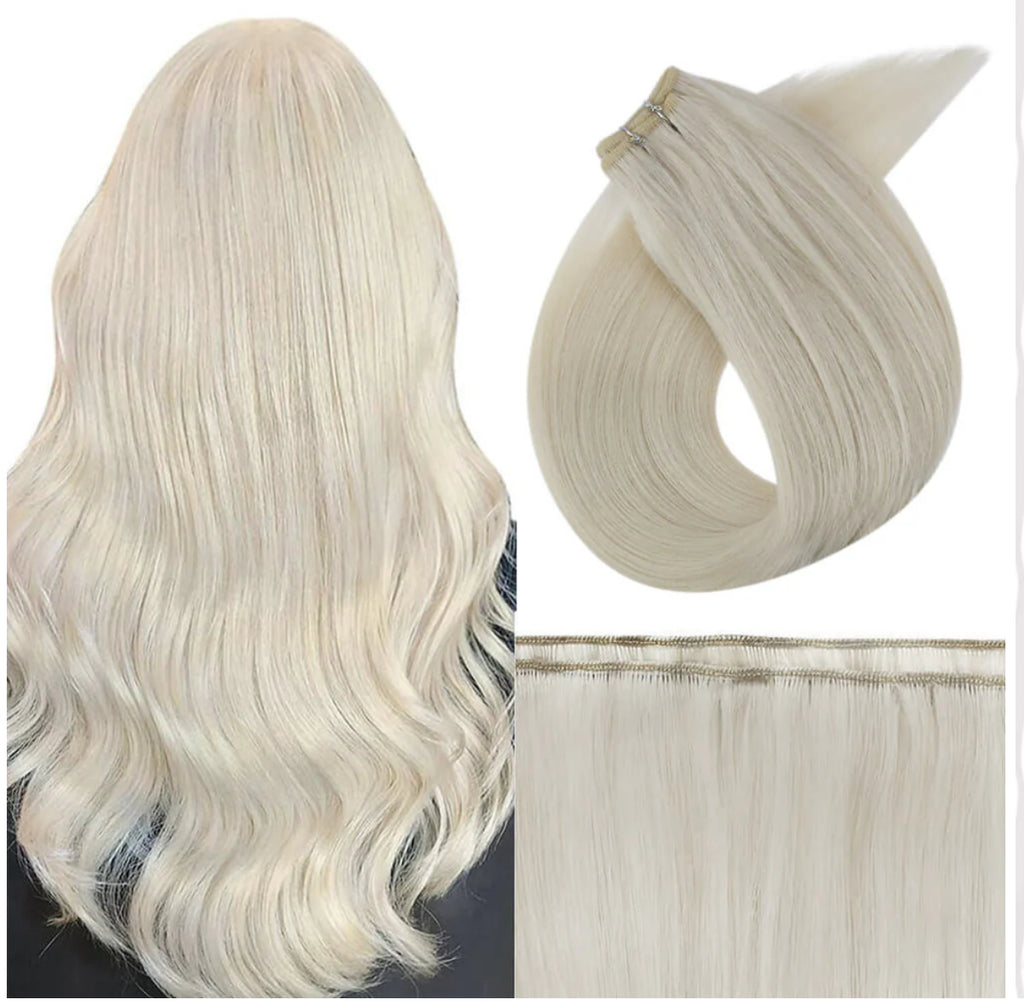 Platinum Remy Weft - Platnium Blonde